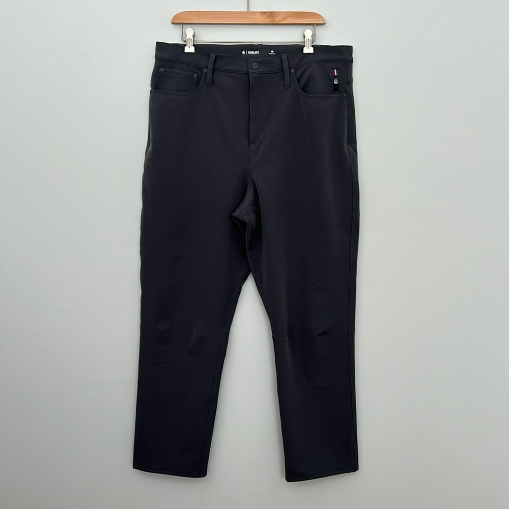 FOURLAPS Evolve Pants Athletic Style# 2048 Womens sz 16 Regular in Graphite Grey